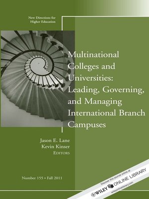 cover image of Multinational Colleges and Universities